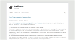Desktop Screenshot of ktekbooms.com